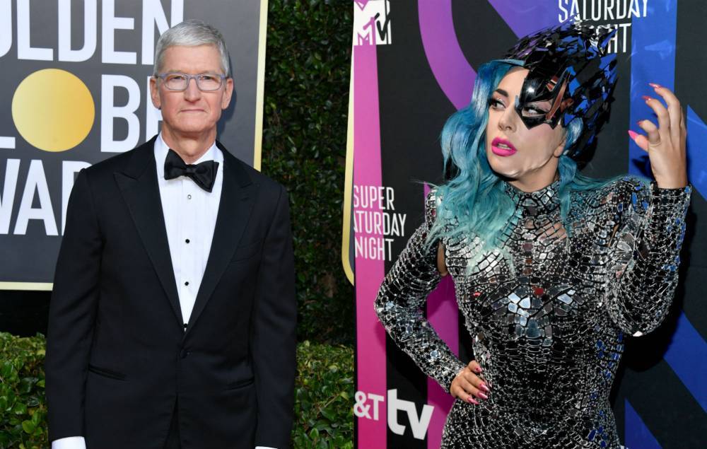 Lady Gaga secures “sizeable” Apple donation to coronavirus relief concert during televised call with Tim Cook - www.nme.com - Britain