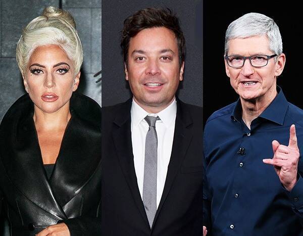 See Lady Gaga and Jimmy Fallon Surprise Apple's Tim Cook With a FaceTime Call - www.eonline.com