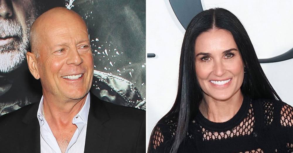 Exes Bruce Willis and Demi Moore Have Been Quarantined With Their Daughters for 4 Weeks - www.usmagazine.com