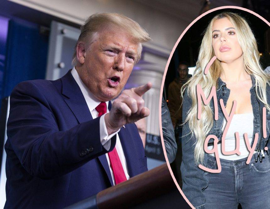 Brielle Biermann Catches Heat For DEFENDING Donald Trump — He’s ‘Constantly Bullied For Everything’ & ‘Has Feelings’ - perezhilton.com
