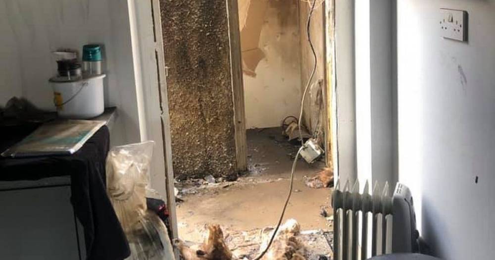 Scots hairdressers left in ruins after firebugs set salon ablaze during coronavirus lockdown - www.dailyrecord.co.uk - Scotland