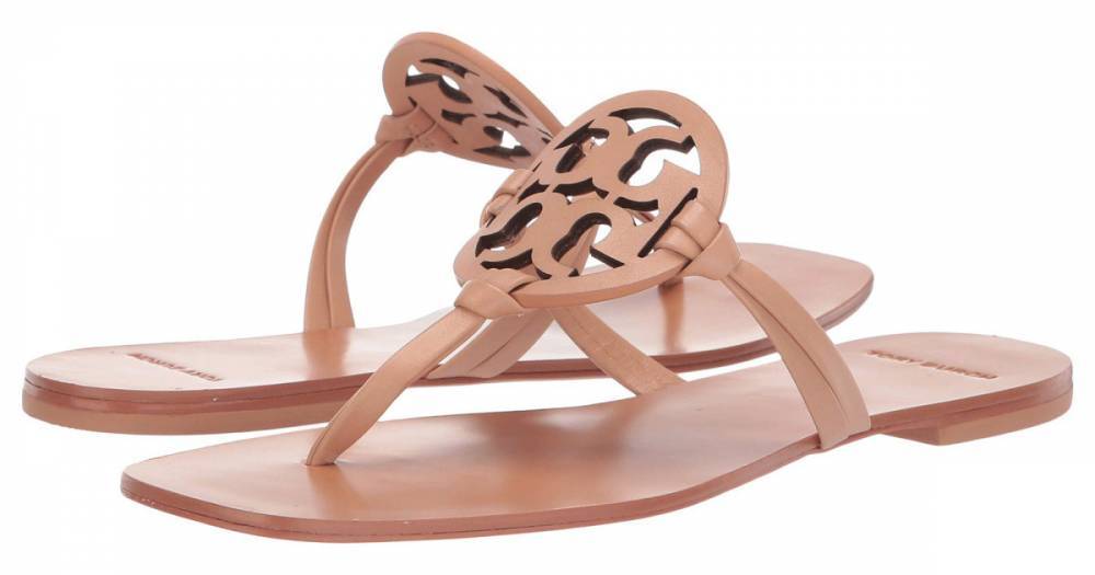 Make Sandals a Statement With These On-Sale Tory Burch Shoes - www.usmagazine.com - city Sandal