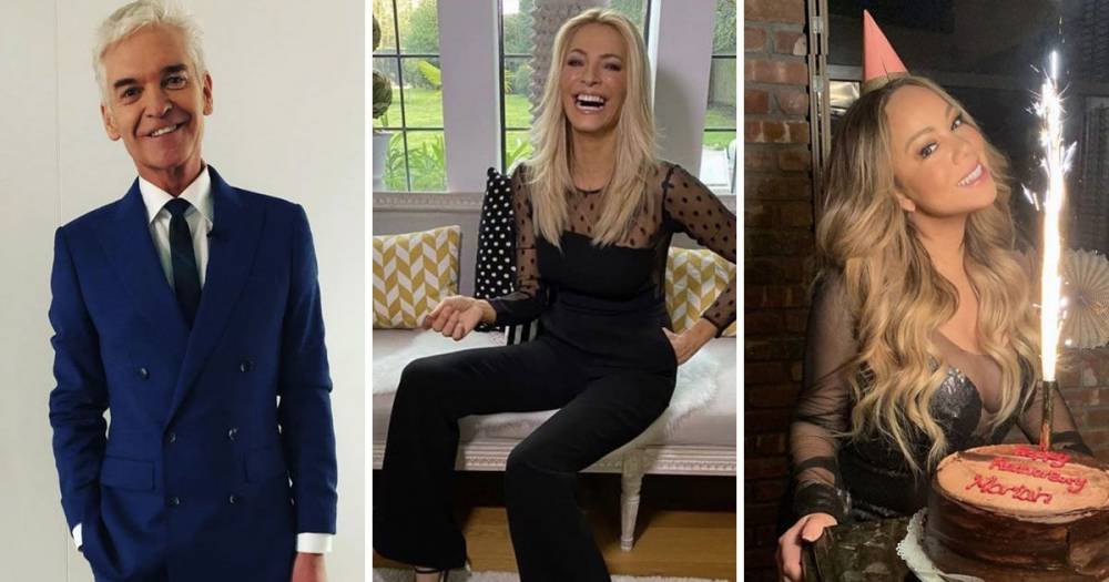 Phillip Schofield and Tess Daly among stars finding ways to celebrate their birthdays in isolation - www.ok.co.uk