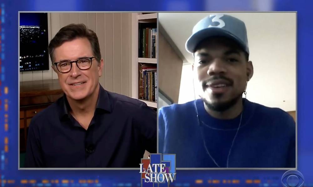Stephen Colbert Impresses Chance The Rapper With His Rap Skills - etcanada.com