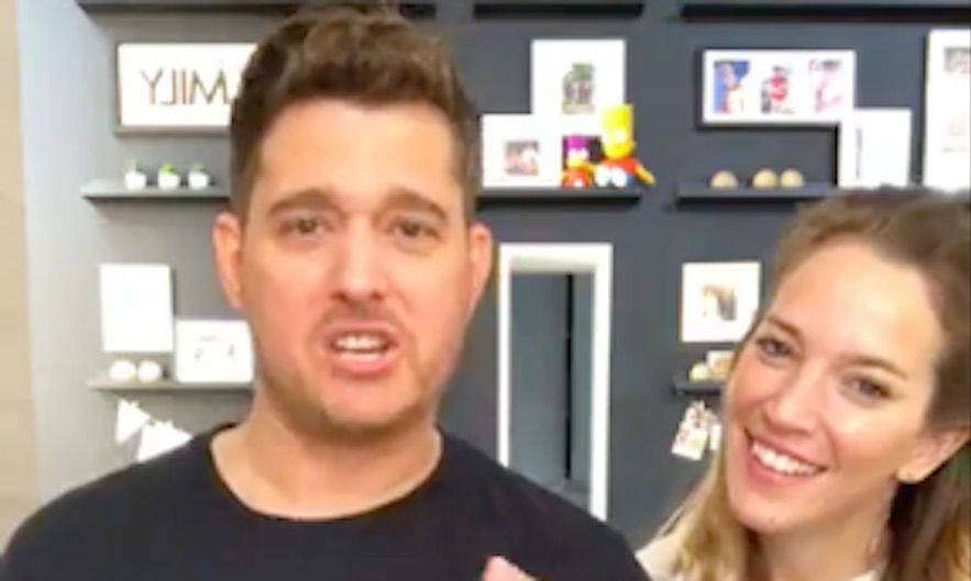 Michael Buble And Wife Luisana Lopilato Bicker Adorably While Getting Fit During Self-Quarantine - etcanada.com - Britain - Spain - Argentina