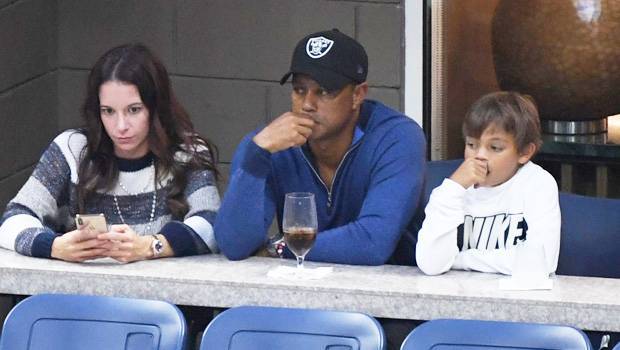 Tiger Woods Smiles In Rare Pic With GF Erica Herman Over Quarantine Meal With Kids Sam Charlie - hollywoodlife.com
