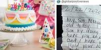 Stranger pays for a child’s birthday cake and left an emotional letter which has now gone viral - www.lifestyle.com.au - Texas