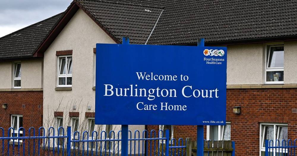 Scots care home 'allowed wife to visit dying husband' despite 16 coronavirus deaths - www.dailyrecord.co.uk - Scotland - city Burlington