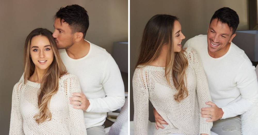Peter Andre and wife Emily open up on plans for a third child and reveal they're kissing and hugging through windows during coronavirus pandemic - www.ok.co.uk - county Early