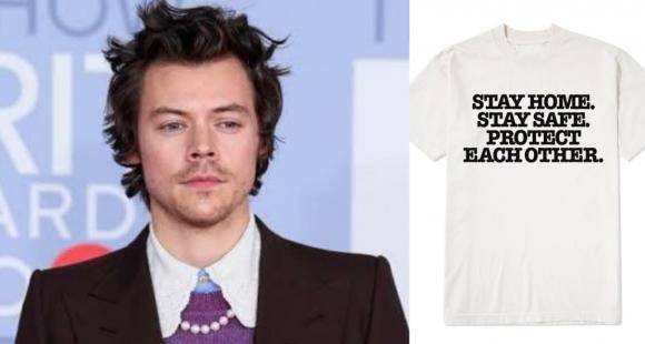 Harry Styles raises funds by selling COVID-19 tshirts online - www.pinkvilla.com
