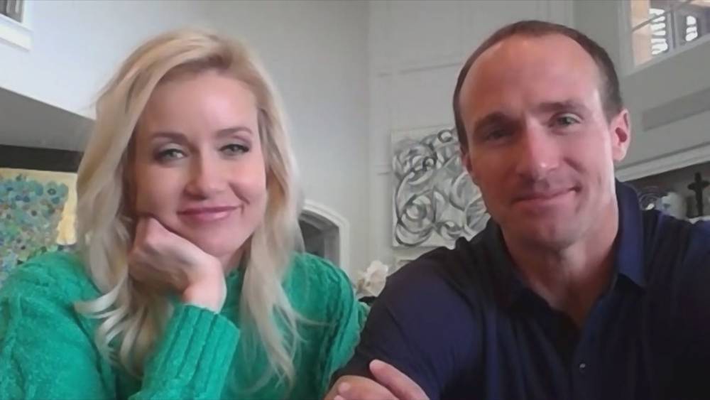 Drew Brees Discusses The Future Of The NFL, Delivers A Heartwarming Message Of Hope With Wife Brittany On ‘Ellen’ - etcanada.com