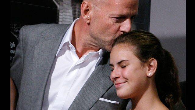 Bruce Willis shaves daughter Tallullah's head before she poses topless for photoshoot - www.foxnews.com