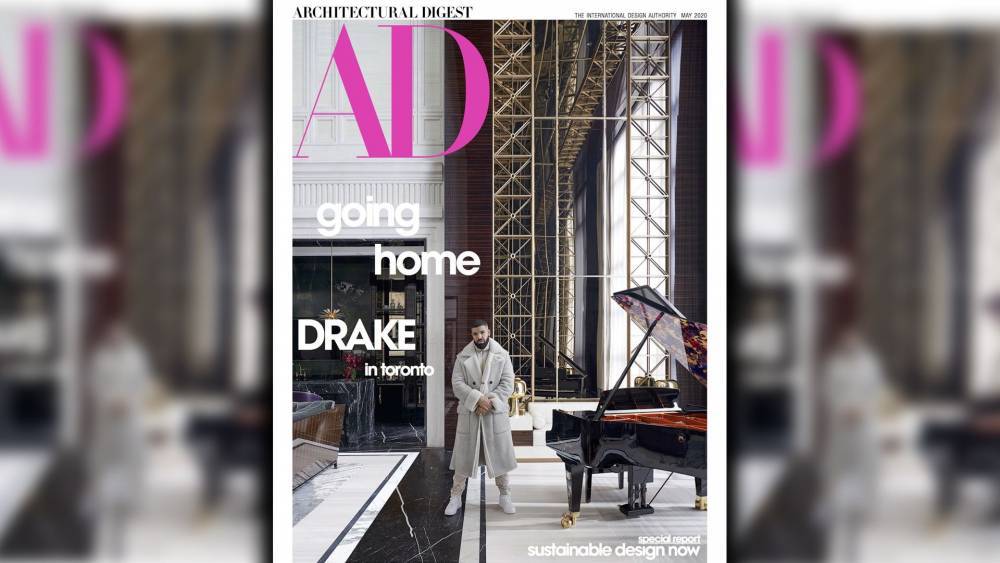 Drake Gives Sneak Peek At Toronto Mansion On ‘Architectural Digest’ Cover - etcanada.com