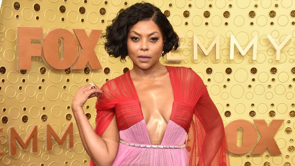 Taraji P. Henson Is Her Own Glam Squad While Quarantining -- Check Out Her Curly Red 'Do! - www.etonline.com