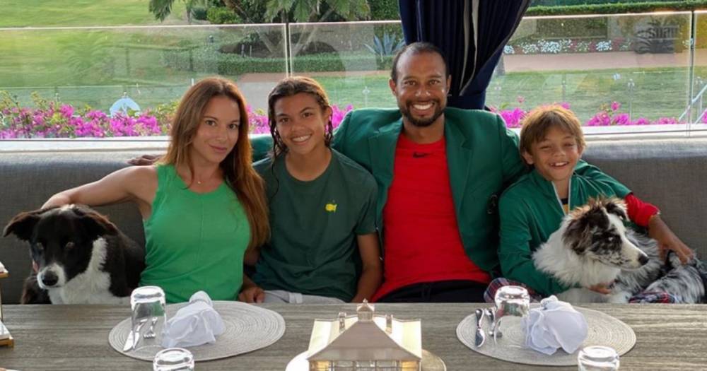 Tiger Woods Shares Rare Photo With Kids and Girlfriend Erica Herman ‘Nothing Better’ Than Family - www.usmagazine.com