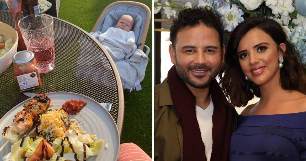 Lucy Mecklenburgh says she and fiancé Ryan Thomas are 'typical Brits' as they BBQ in the sun during lockdown - www.ok.co.uk