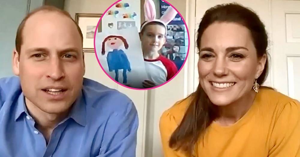 Prince William and Duchess Kate Adorably Video Chat With Kids Still in School Amid Coronavirus Pandemic - www.usmagazine.com - Britain
