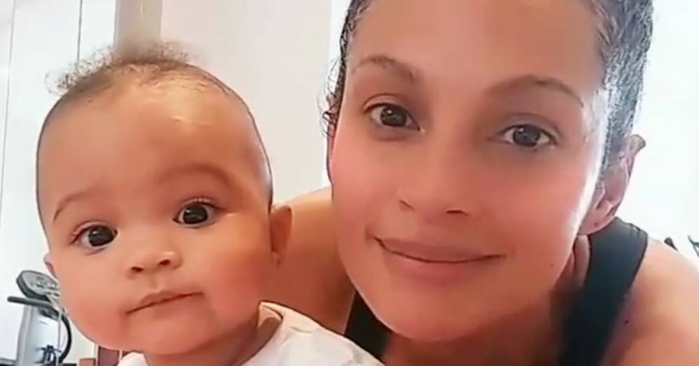 Alesha Dixon admits to feeling ‘so low’ she ‘cried every day’ in weeks before giving birth to daughter Anaya - www.ok.co.uk - Britain