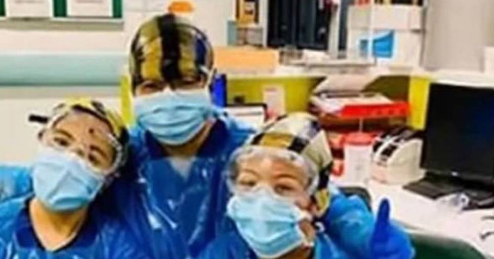 Three NHS nurses forced to wear bin liners for PPE test positive for coronavirus - www.dailyrecord.co.uk