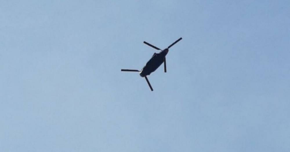 Chinook spotted in the skies above Greater Manchester this morning - www.manchestereveningnews.co.uk - Manchester