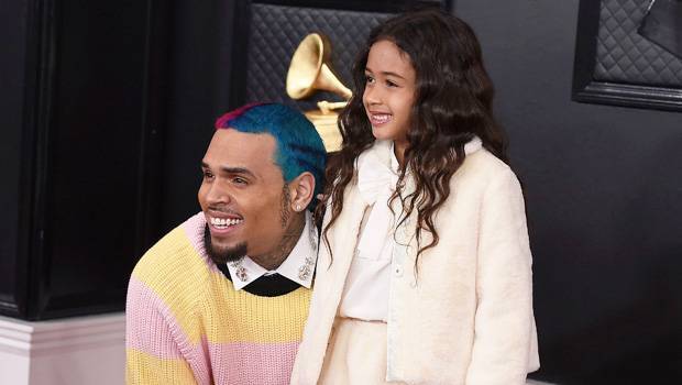 Royalty Brown, 5, Expertly Does Drake’s ‘Toosie Slide’ Chris Brown Is So Proud — Watch - hollywoodlife.com