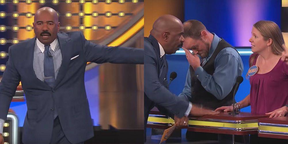 Watch Steve Harvey Roast "Oblivious" Contestants on 'Family Feud' for Their Answers - www.cosmopolitan.com