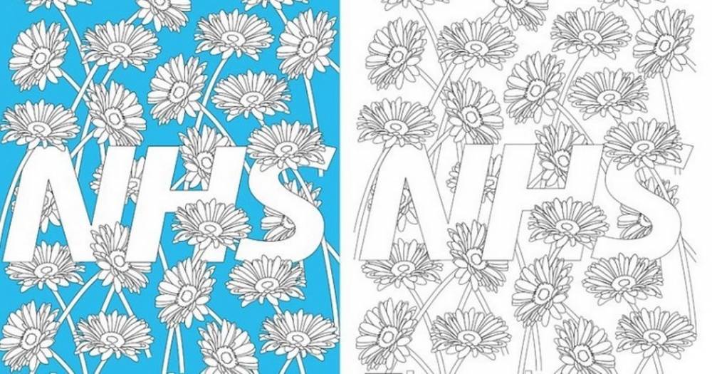 Say 'thank you' to the NHS by colouring in this artist's poster - download it here - www.manchestereveningnews.co.uk - Britain