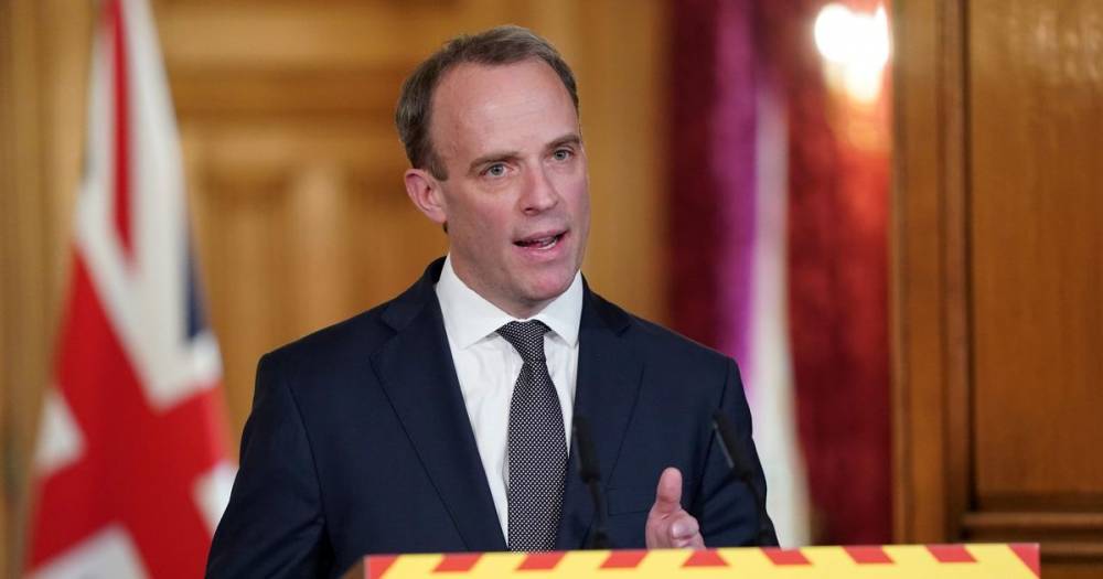 'Still too early' to lift lockdown measures says Dominic Raab - www.manchestereveningnews.co.uk - Britain