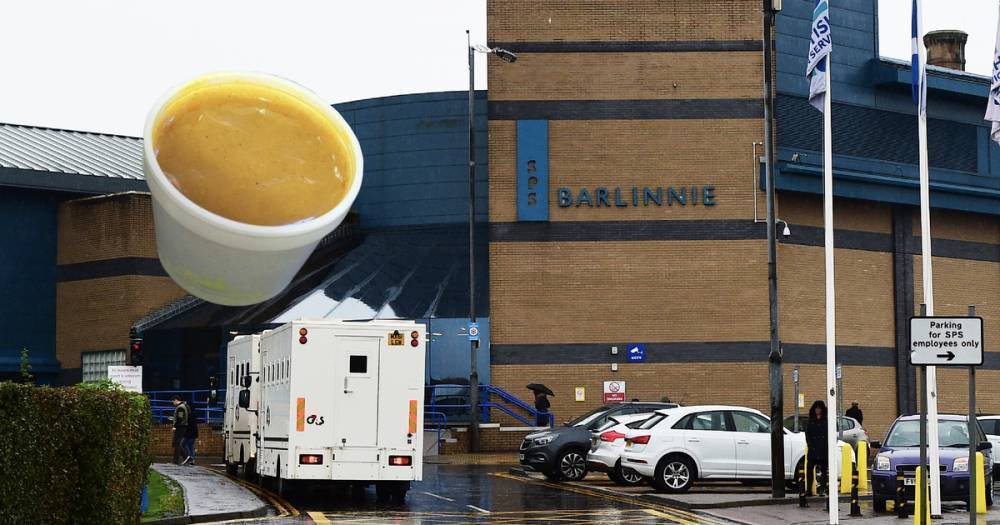 Barlinnie jail curry sauce rammy left inmate needing stitches for bloodied face - www.dailyrecord.co.uk