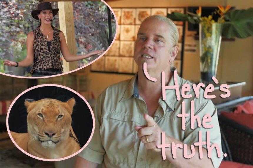 Tiger King Star Doc Antle Pushes Back Against Show’s Claim That He Has Multiple Wives! - perezhilton.com