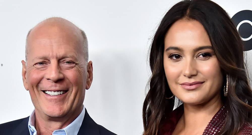 Bruce Willis' Wife's Comment on His Quarantine Photo with Demi Moore Has Some Fans Confused - www.justjared.com