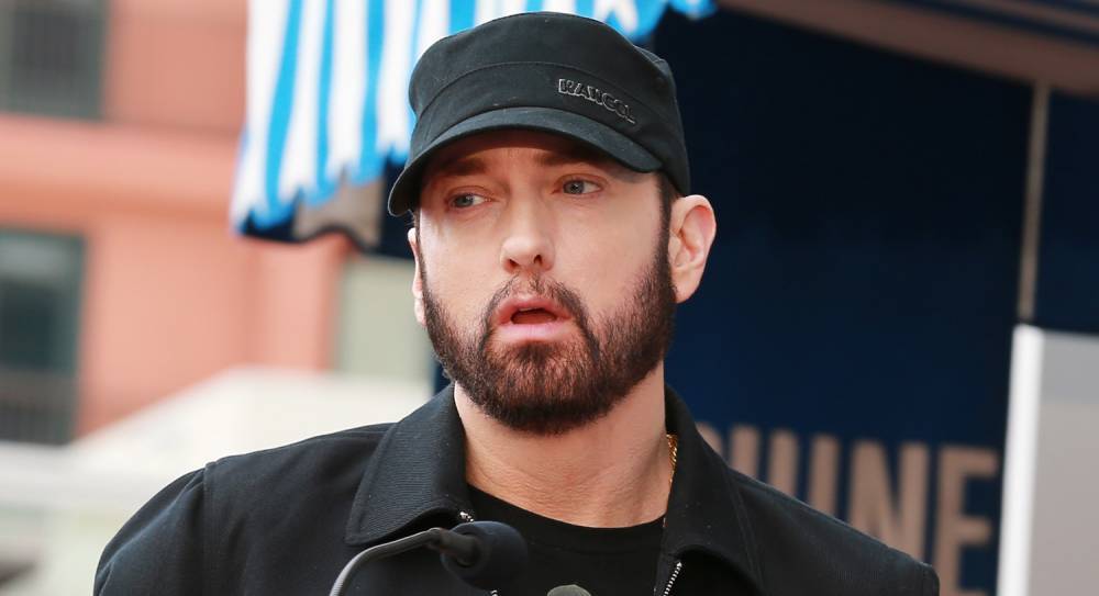 Eminem Confronted an Intruder in His Home - www.justjared.com