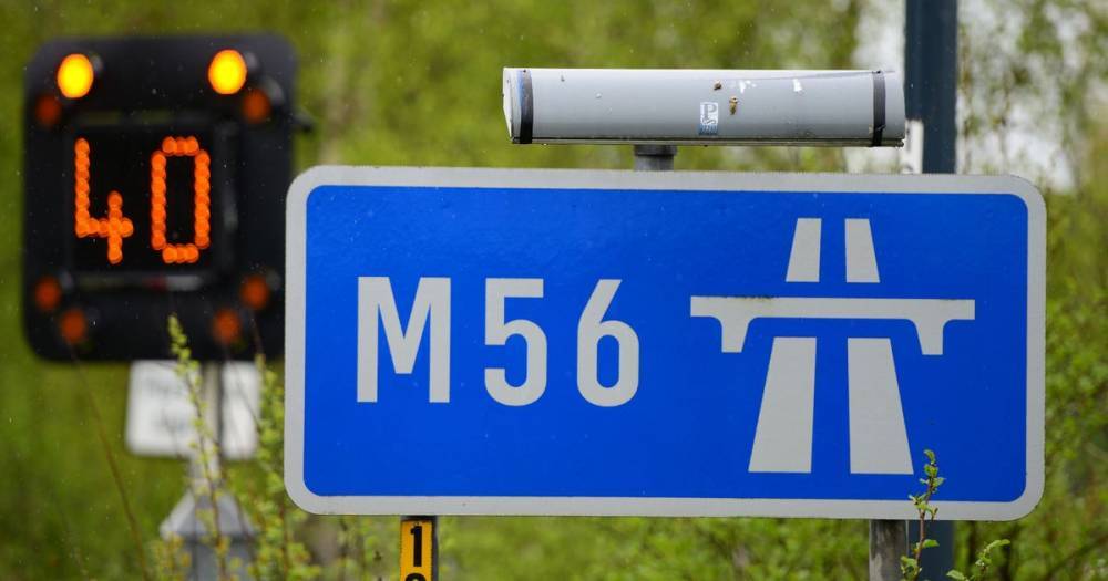 Drivers on the M56 motorway face roadworks, reduced speed limits and lane closures as a £12m revamp project begins - www.manchestereveningnews.co.uk - Manchester