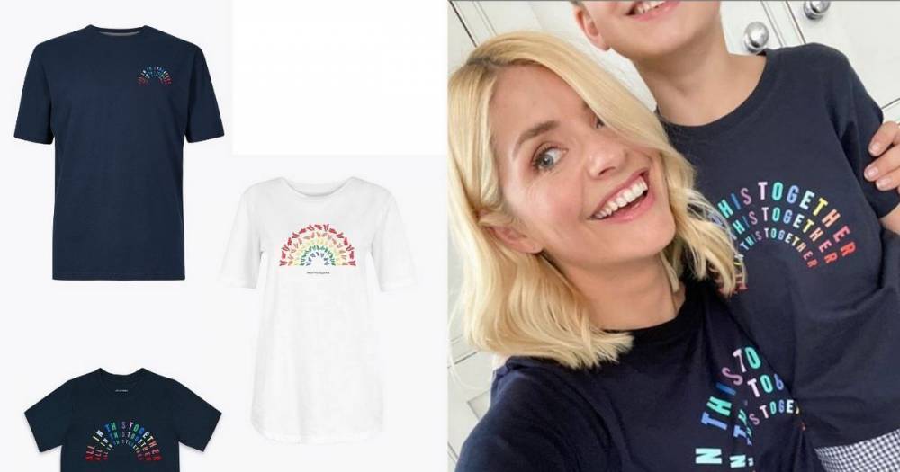 Marks and Spencer's sell out 'All in this together' charity t-shirt is back in stock - www.ok.co.uk