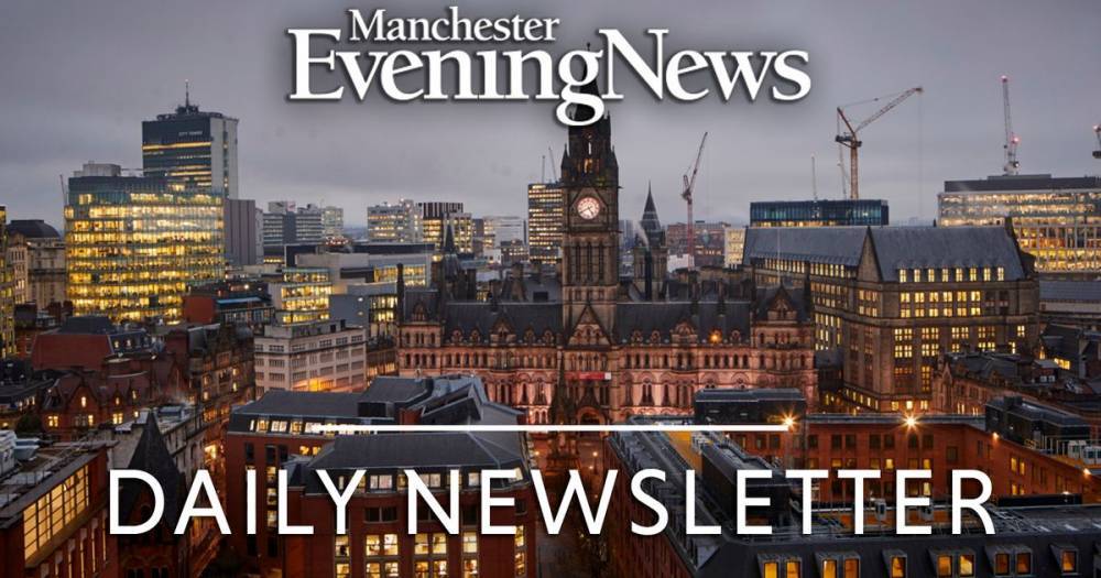 Sign up to a new personalised daily newsletter from the Manchester Evening News - www.manchestereveningnews.co.uk - Manchester