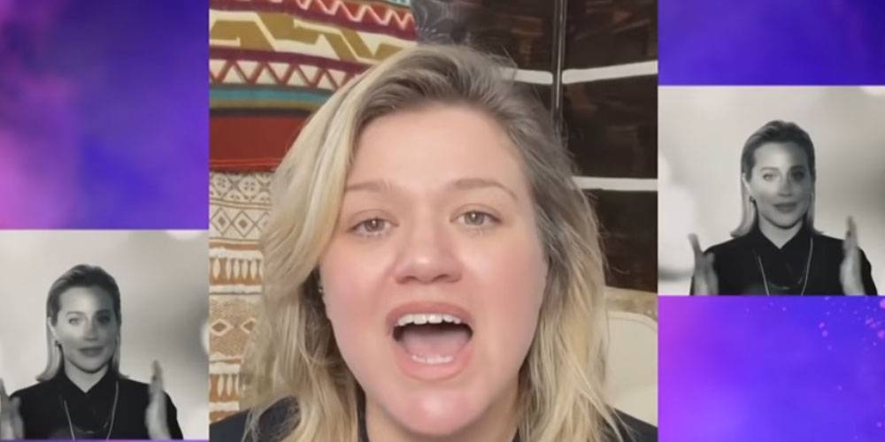 Kelly Clarkson Sings Madonna's 'Like a Prayer' for Kellyoke From Home - Watch! (Video) - www.justjared.com - USA - Montana