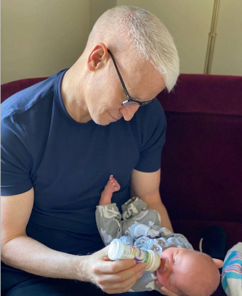 Anderson Cooper Announces Birth Of His Son With Adorable Pics!! - perezhilton.com - county Anderson - city Anderson - county Cooper
