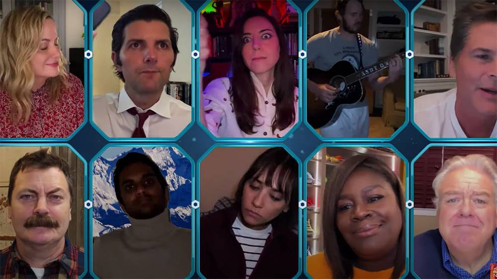 Watch ‘Parks and Recreation’ Cast Reunite to Perform ‘5,000 Candles in the Wind’ - variety.com - Indiana - county Pawnee