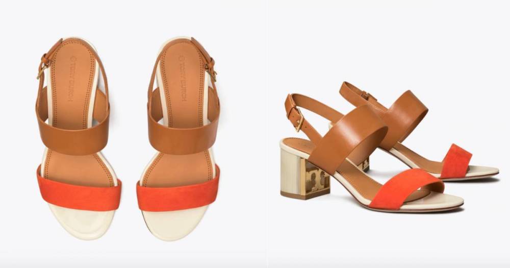 These Tory Burch Sandals Have the Perfect Pop of Color — On Sale Now - www.usmagazine.com - city Sandal