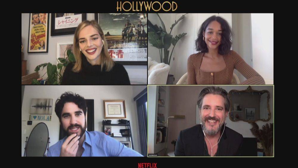 Darren Criss, Samara Weaving, Laura Harrier Talk New Netflix Series ‘Hollywood’ - etcanada.com