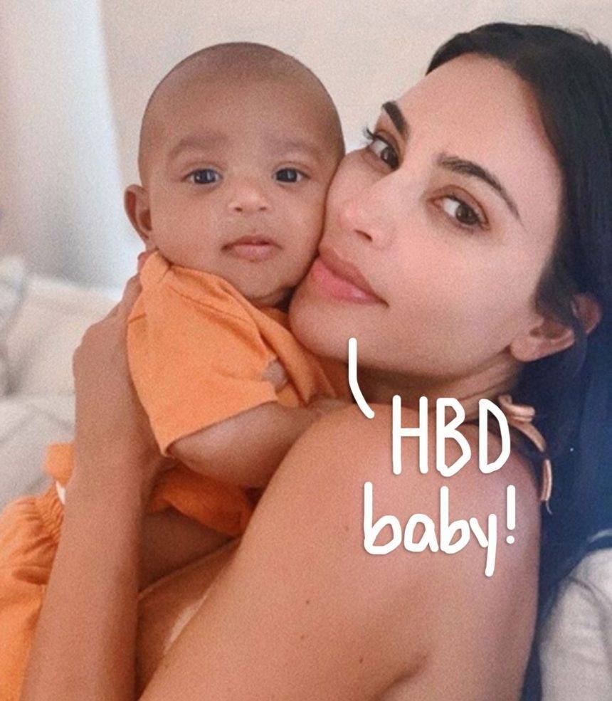 Kim Kardashian Celebrates ‘Perfect’ Psalm West’s First Birthday Amid Rumored Marriage Troubles With Kanye WEst - perezhilton.com