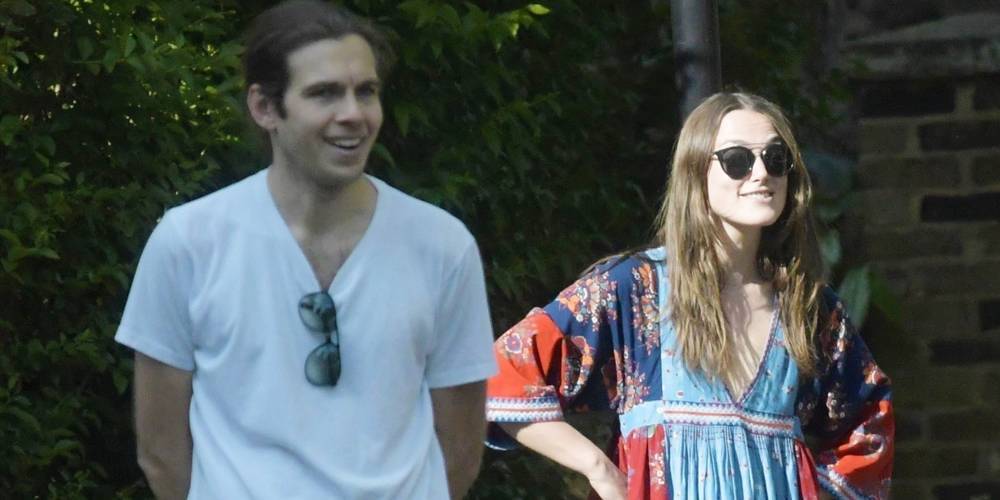 Keira Knightley & Husband James Righton Join Neighbors for a Socially Distanced VE Day Celebration - www.justjared.com - Britain