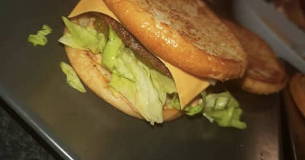 Pregnant mum recreates Big Mac after craving McDonald's during lockdown - www.dailyrecord.co.uk