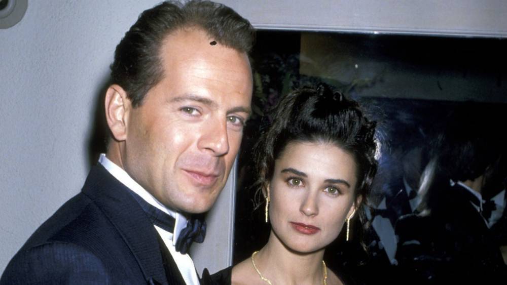 Demi Moore Posts Bruce Willis Wedding Throwback Pic, Poses With Ex and Entire Family for Mother's Day - www.etonline.com - state Idaho