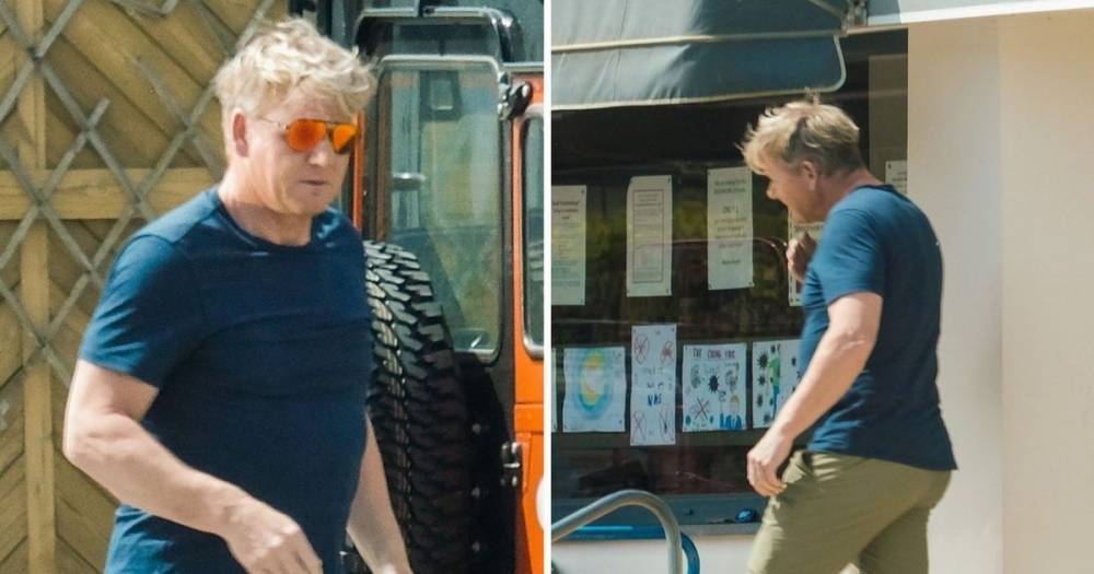 Gordon Ramsay spotted shopping in three different stores around Cornwall despite stern ‘warning’ - www.ok.co.uk