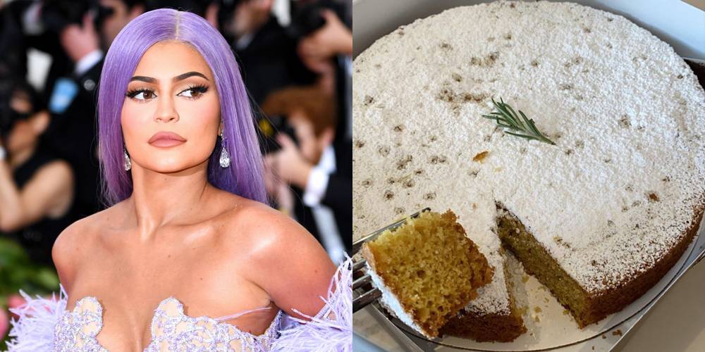 Kylie Jenner Trolls Those Who Have a Problem With How She Cut Her Mother's Day Cake - www.justjared.com