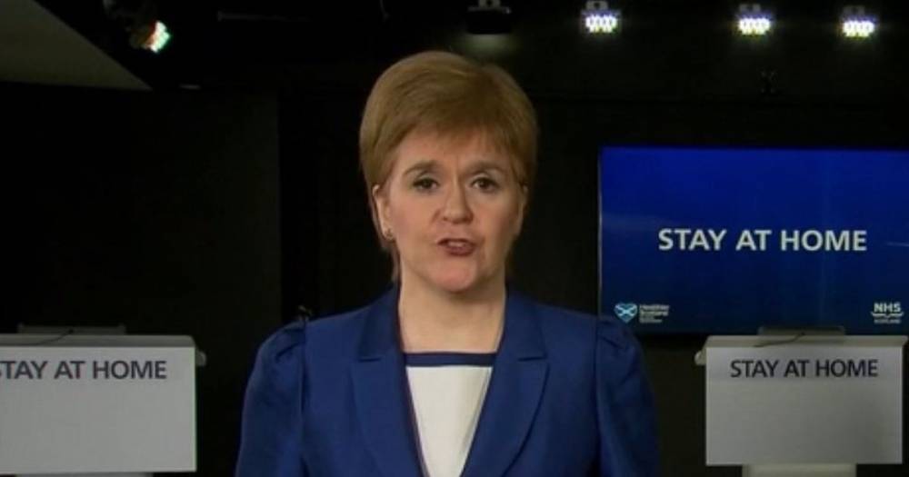 Nicola Sturgeon thanks Scots in heartfelt speech to the nation as lockdown continues - www.dailyrecord.co.uk - Scotland