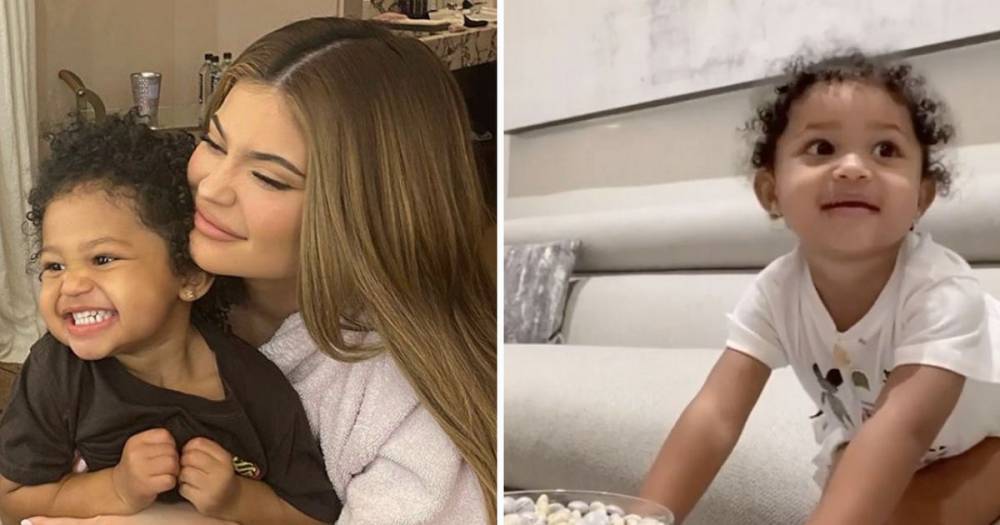 Kylie Jenner shares adorable video of daughter Stormi patiently waiting for chocolate in challenge - www.ok.co.uk