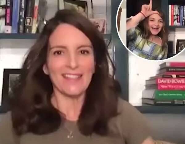 Watch Tina Fey's Daughter Call Her a "Loser" as She Crashes Mom's Seth Meyers Interview - www.eonline.com