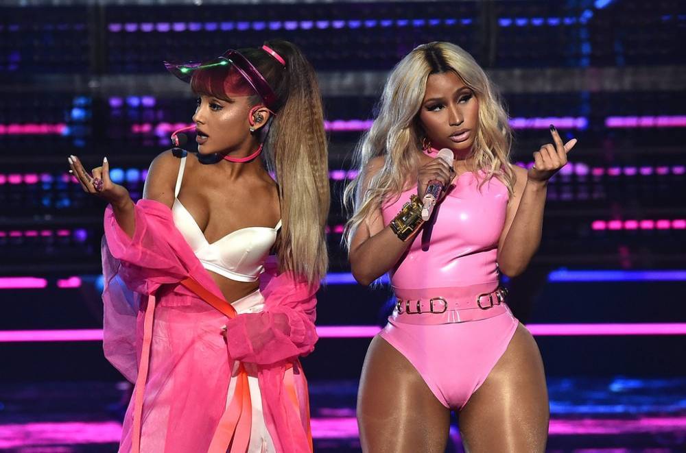 Nicki Minaj Salutes Justin Bieber & Ariana Grande's 'Stuck With U': 'My Sister Is Unstoppable' - www.billboard.com